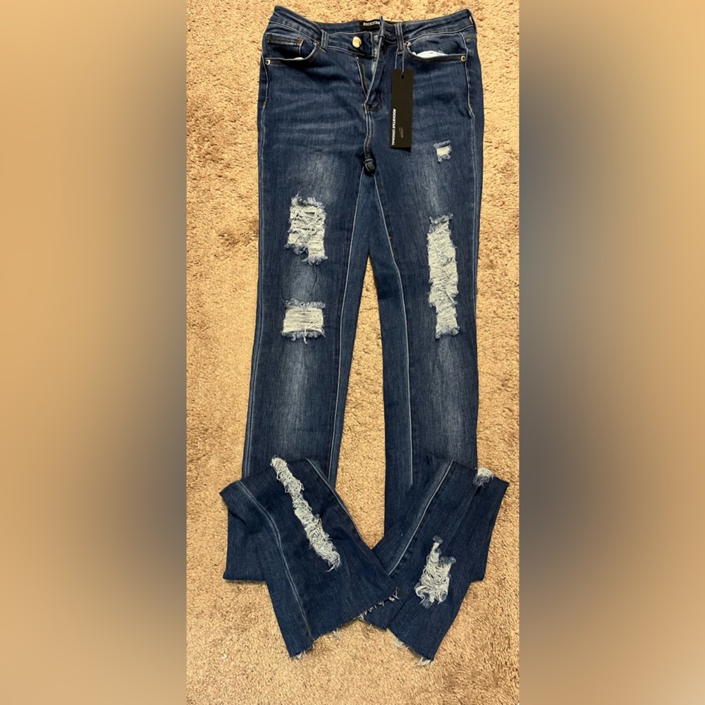 Rockstar Original Stacked Jeans - Picture 2 of 5